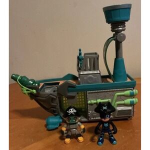 PJ‎ Masks Sky Pirate Battleship Playset with 2 Action Figures Missing Piece